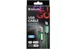 Дата кабель USB 2.0 AM to Micro 5P 1.0m USB08-03T green Defender (87804)