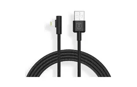 Дата кабель USB 2.0 AM to Lightning 1.0m T-L832 BV Black T-PHOX (T-L832 Black) - Фото