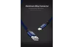 Дата кабель USB 2.0 AM to Lightning 1.2m Blue T-L810 Black T-PHOX (T-L810 Blue)