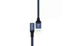Дата кабель USB 2.0 AM to Lightning 1.2m Blue T-L810 Black T-PHOX (T-L810 Blue)