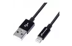 Дата кабель USB 2.0 AM to Lightning 1.2m MFI Grand-X (FL01NB)