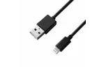 Дата кабель USB 2.0 AM to Lightning 1.0m Black Grand-X (PL01BC)