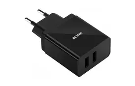 Зарядное устройство ACME CH204 2-ports Wall charger, 2.4 A (4770070878866) - Фото