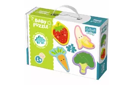 Пазл TREFL Фрукты и овощи 4 пазла по 2 элемента (TFL-36076) - Фото