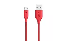 Дата кабель USB 2.0 AM to Micro 5P 1.8m V3 Powerline White Anker (A8133H21) - Фото