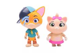 Фигурка 44 CATS 2 фигурки Спалах и Пилу Суперсилы (34113) - Фото