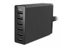 Зарядное устройство Anker PowerPort 6 Lite - 30W 6xUSB PowerIQ (Black) (A2061G11)