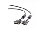 Кабель мультимедийный DVI to DVI 24+1pin, 3.0m Cablexpert (CC-DVI2-BK-10)