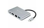 Порт-репликатор CANYON Docking Station with 5 ports, Type C, Input 100-240V, Output (CNS-TDS04DG)