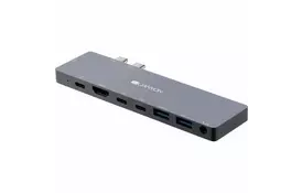 Порт-репликатор CANYON Docking Station with 8 port, 1*Type C PD100W+2*Type C, Input (CNS-TDS08DG) - Фото