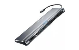 Порт-репликатор CANYON Docking Station with 12 ports, Input 100-240V, Output USB-C (CNS-HDS09DG) - Фото