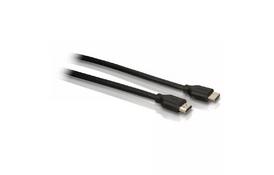 Кабель мультимедийный HDMI to HDMI 5.0m PHILIPS Multimedia (SWV2434W/10) - Фото