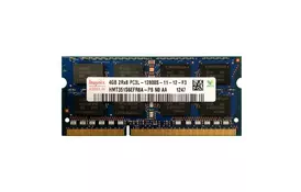 Модуль памяти для ноутбука SoDIMM DDR3L 4GB 1600 MHz Hynix (HMT351S6EFR8A-PB) - Фото
