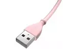 Дата кабель USB 2.0 AM to Lightning 1.0m Kitty T-L817 Pink T-PHOX (T-L817 Pink)