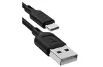 Дата кабель USB 2.0 AM to Type-C 1.2m Fast T-C829 Black T-PHOX (T-C829 Black)