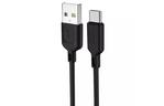 Дата кабель USB 2.0 AM to Type-C 1.2m Fast T-C829 Black T-PHOX (T-C829 Black)