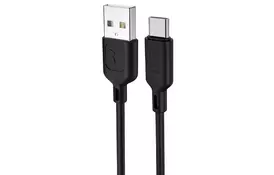 Дата кабель USB 2.0 AM to Type-C 1.2m Fast T-C829 Black T-PHOX (T-C829 Black) - Фото