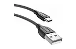 Дата кабель USB 2.0 AM to Type-C 1.0m Mini T-C807 Black T-PHOX (T-C807 Black)