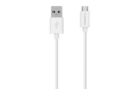Дата кабель USB 2.0 AM to Micro 5P 1.0m 3A White Florence (FL-2200-WM) - Фото