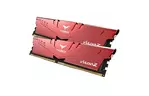 Модуль памяти для компьютера DDR4 8GB (2x4GB) 2666 MHz T-Force Vulcan Z Red Team (TLZRD48G2666HC18HDC01)