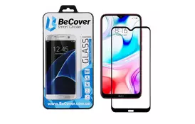 Стекло защитное BeCover Xiaomi Redmi 8 Black (704158) - Фото