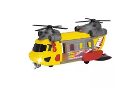 Спецтехника Dickie Toys Вертолет Служба спасения со звуковыми и световыми эффектами (3306004) - Фото
