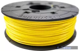 Пластик для 3D-принтера XYZprinting PLA(NFC) 1.75мм/0.6кг Filament, Clear Yellow (RFPLCXEU03J) - Фото
