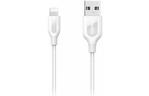 Дата кабель USB 2.0 AM to Lightning 1.8m V3 Powerline+ White Anker (A8122H21/A8122G21)