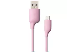 Дата кабель USB 2.0 AM to Type-C 1.2m Pink PURIDEA (L02-USB-C Pink) - Фото