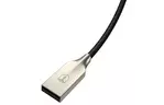 Дата кабель USB 2.0 AM to Lightning 1.0m T-L821 Auto Black T-PHOX (T-L821 black)