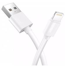 Дата кабель USB 2.0 AM to Lightning 0.3m Nets T-L801 White T-PHOX (T-L801(0.3) White)