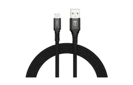 Дата кабель USB 2.0 AM to Micro 5P 1.0m Jagger T-M814 Black T-PHOX (T-M814 black) - Фото