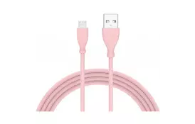Дата кабель USB 2.0 AM to Micro 5P 1.0m Kitty T-M817 Pink T-PHOX (T-M817 Pink) - Фото
