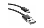 Дата кабель USB 2.0 AM to Micro 5P 2.0m Nets T-M801 Black T-PHOX (T-M801(2) black)