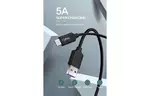 Дата кабель USB 2.0 AM to Type-C 1.0m Flash T-C824 5A SuperCharge White T-PHOX (T-C824 White)