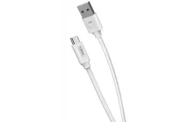 Дата кабель USB 2.0 AM to Type-C 1.0m Flash T-C824 5A SuperCharge White T-PHOX (T-C824 White) - Фото