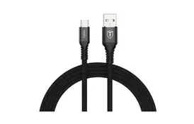 Дата кабель USB 2.0 AM to Type-C 1.0m Jagger T-C814 Black T-PHOX (T-C814 black) - Фото