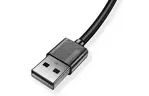 Дата кабель USB 2.0 AM to Type-C 1.2m Nets T-C801 Black T-PHOX (T-C801 black)