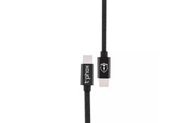 Дата кабель USB Type-C to Type-C 1.0m Speed T-CC811 Black T-PHOX (T-CC811 Black) - Фото