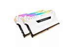 Модуль памяти для компьютера DDR4 32GB (2x16GB) 3200 MHz Vengeance RGB Pro White CORSAIR (CMW32GX4M2C3200C16W)