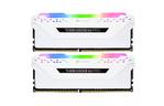 Модуль памяти для компьютера DDR4 32GB (2x16GB) 3200 MHz Vengeance RGB Pro White CORSAIR (CMW32GX4M2C3200C16W)