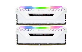 Модуль памяти для компьютера DDR4 32GB (2x16GB) 3200 MHz Vengeance RGB Pro White CORSAIR (CMW32GX4M2C3200C16W) - Фото