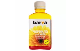 Чернила BARVA CANON CL-441/CL-461 180мл YELLOW (C461-734) - Фото