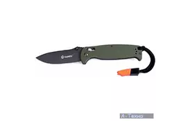 Нож Ganzo G7413-WS зеленый (G7413-GR-WS) - Фото