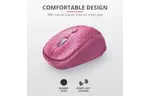 Чехол для ноутбука Trust Yvo Mouse & Sleeve 15.6'' Pink+ mouse (23443)