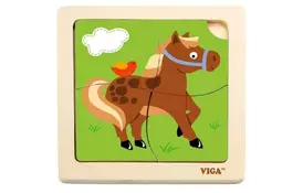 Пазл Viga Toys Лошадь (51312) - Фото