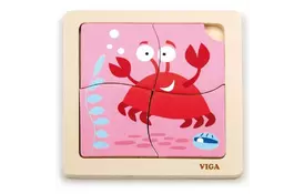 Пазл Viga Toys Краб (50146) - Фото