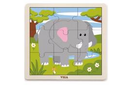 Пазл Viga Toys Слон (51441) - Фото