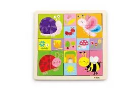 Пазл Viga Toys Насекомые (50150) - Фото