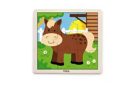 Пазл Viga Toys Лошадь (51439) - Фото